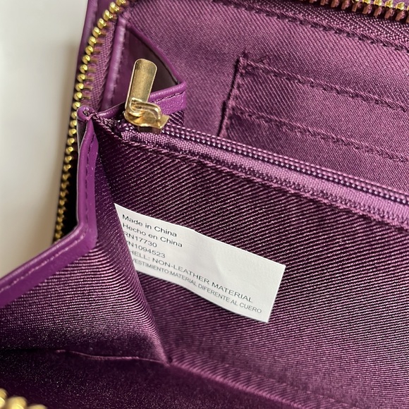 A New Day Purple Bow Detail Wristlet handbag - Picture 8 of 11